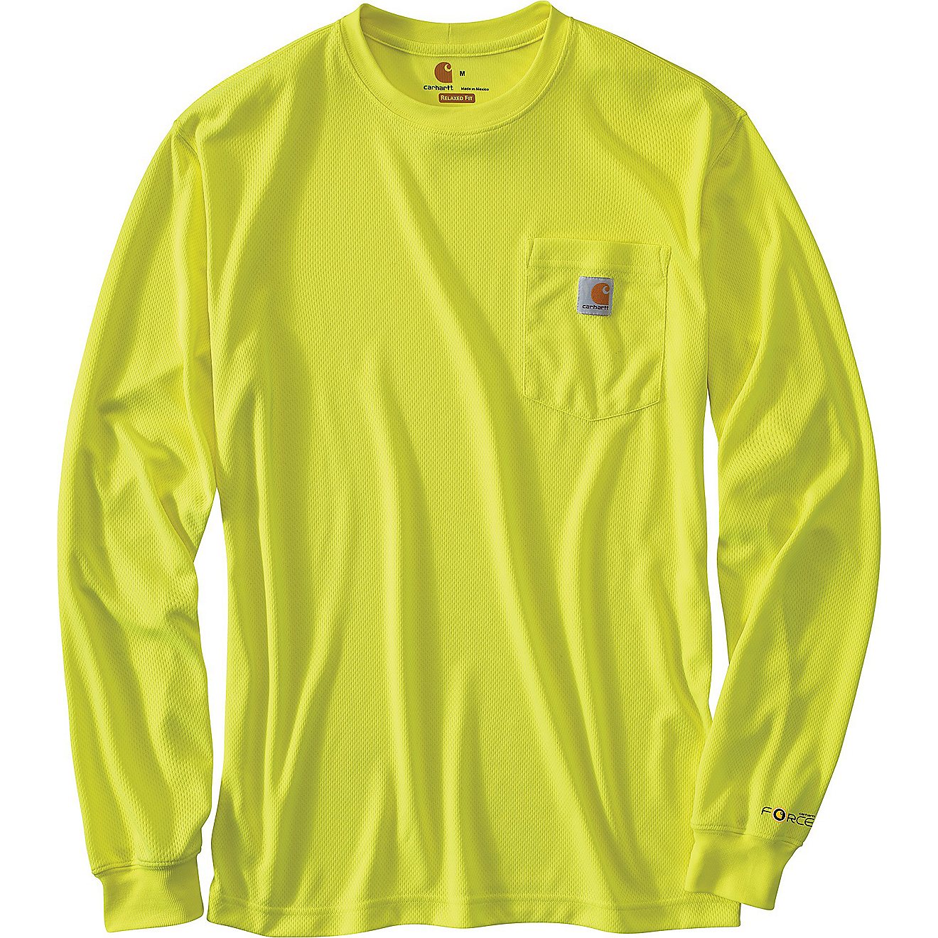 Carhartt Men's Force® Color Enhanced Long Sleeve T-shirt                                                                        - view number 3