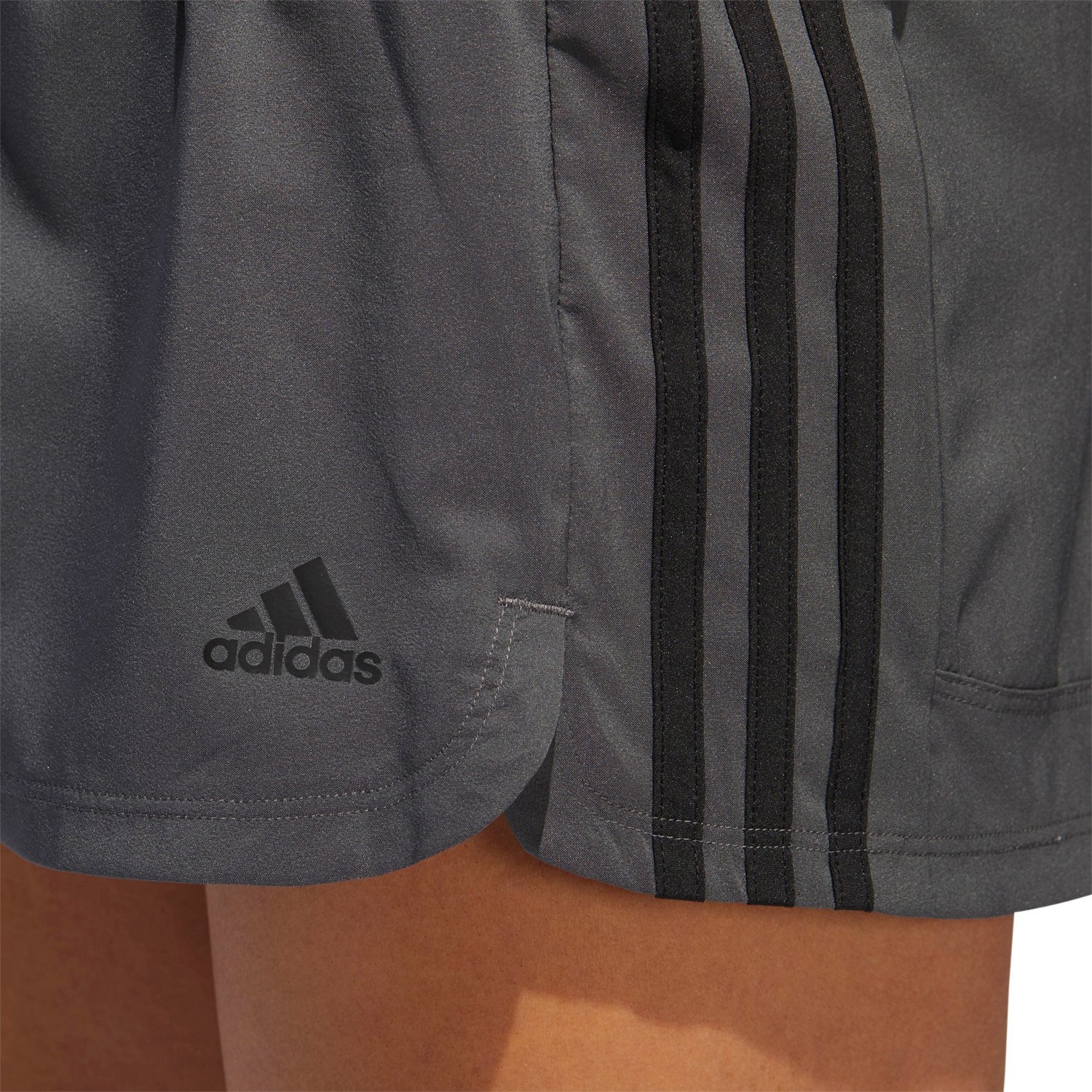 adidas Women's 3-Stripes Pacers Woven Shorts - view number 4