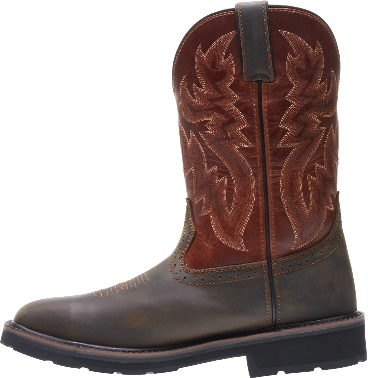 Wolverine Men's Rancher EH Steel Toe Wellington Work Boots - view number 3