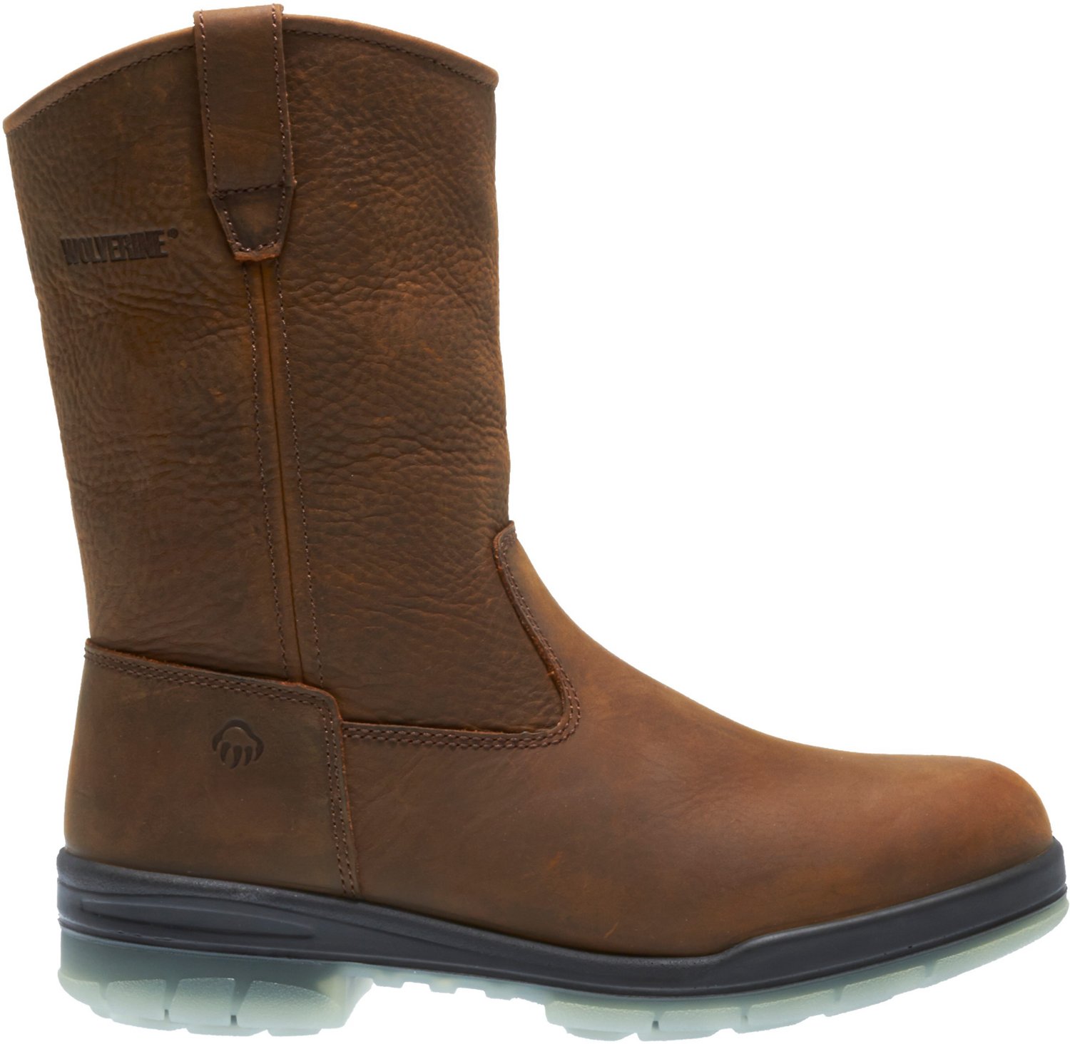 Academy steel store toe rubber boots