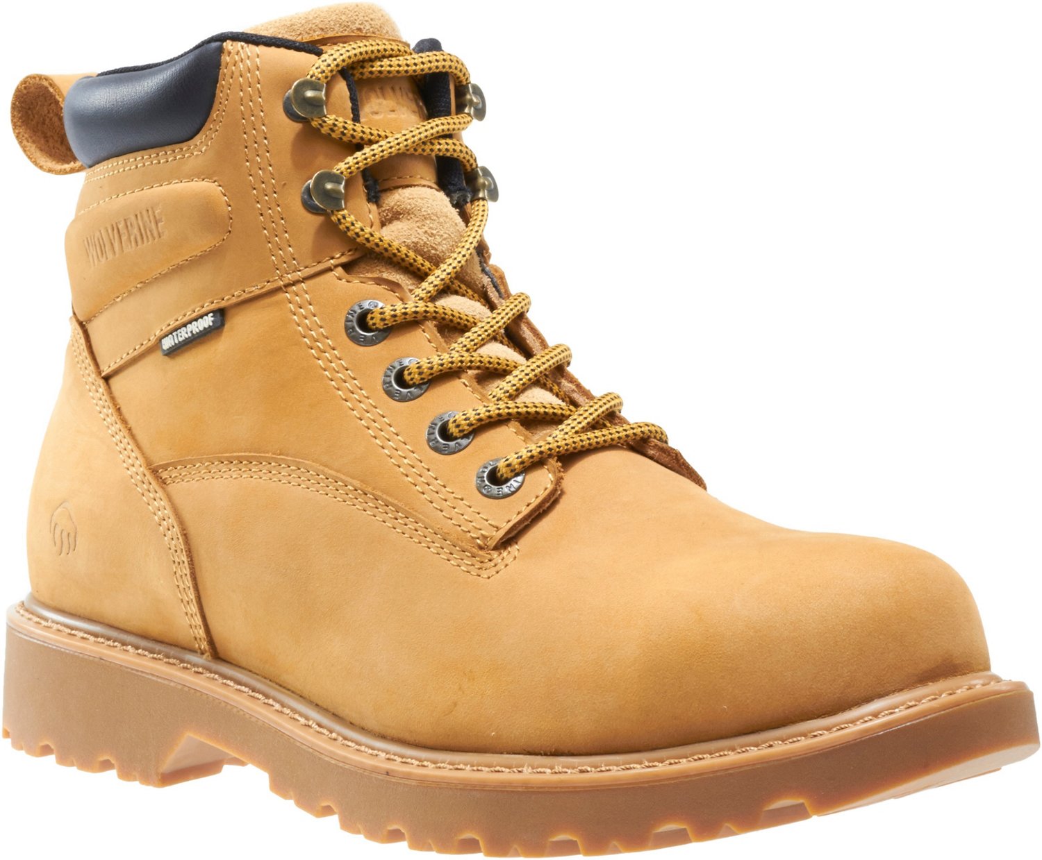 Wolverine Men's Floorhand 8 in EH Composite Toe Lace Up Work Boots ...