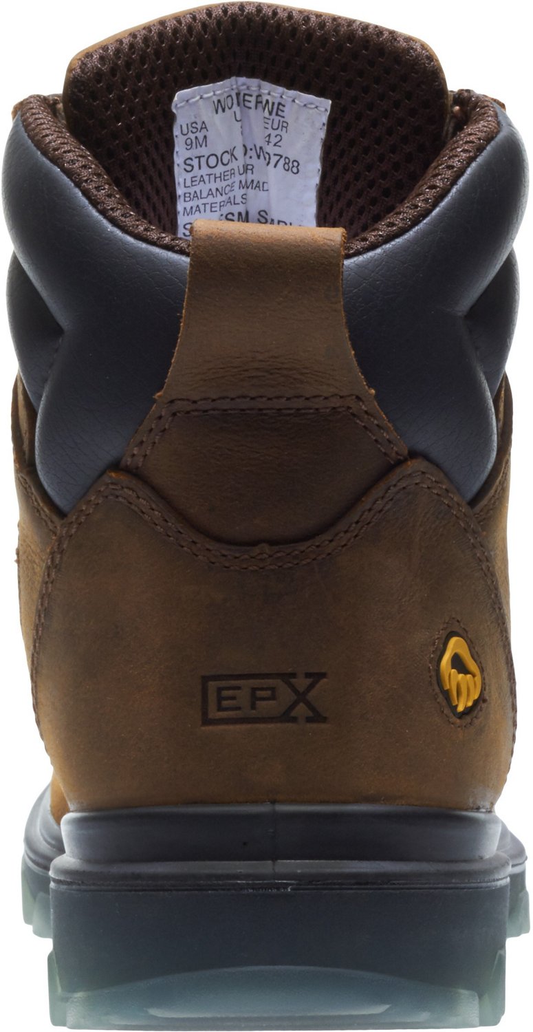 Wolverine Men's I-90 EPX CarbonMax Composite Toe Lace Up Work Boots                                                              - view number 5