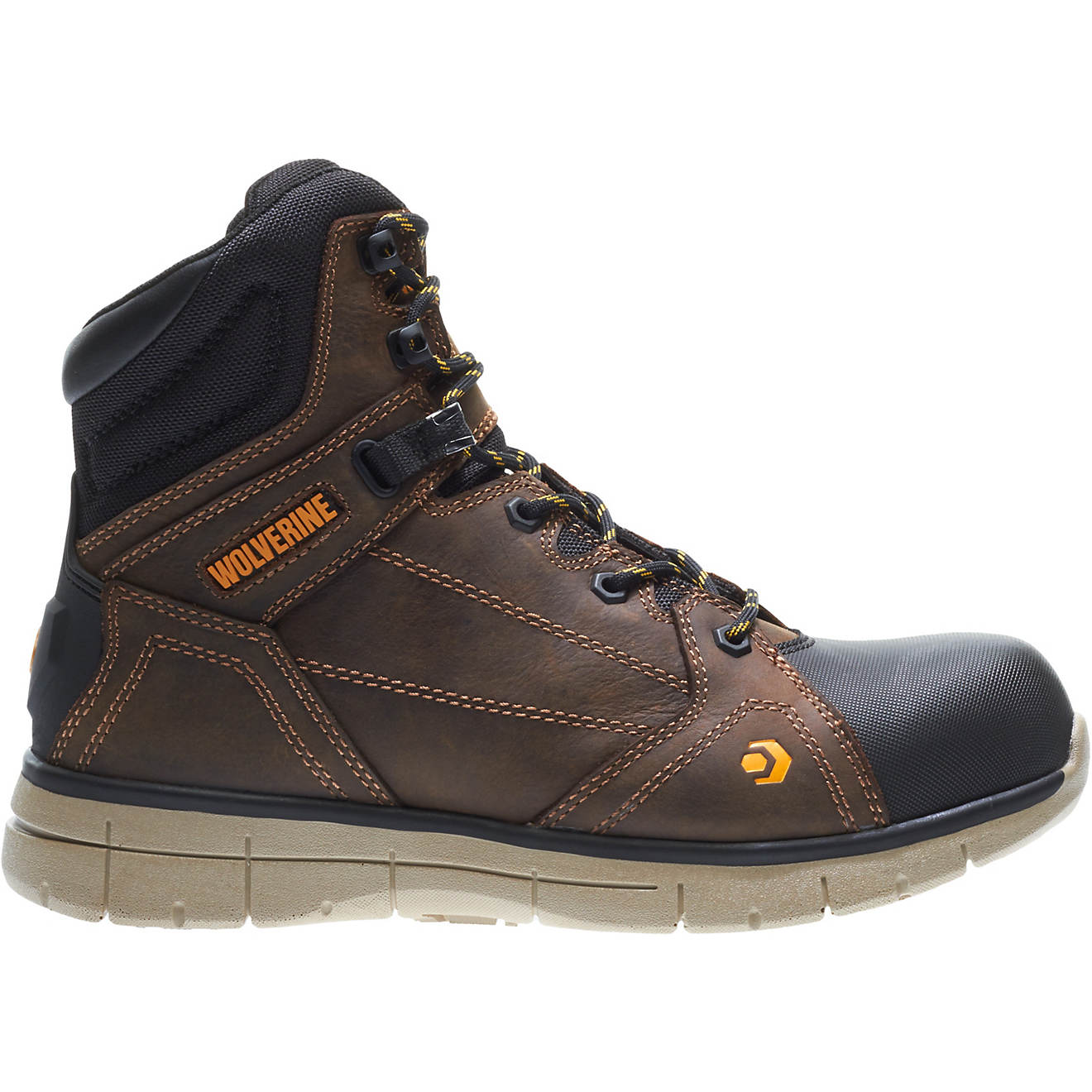 Wolverine Men's Rigger EPX CarbonMax EH Composite Toe Lace Up Work Boots                                                         - view number 1