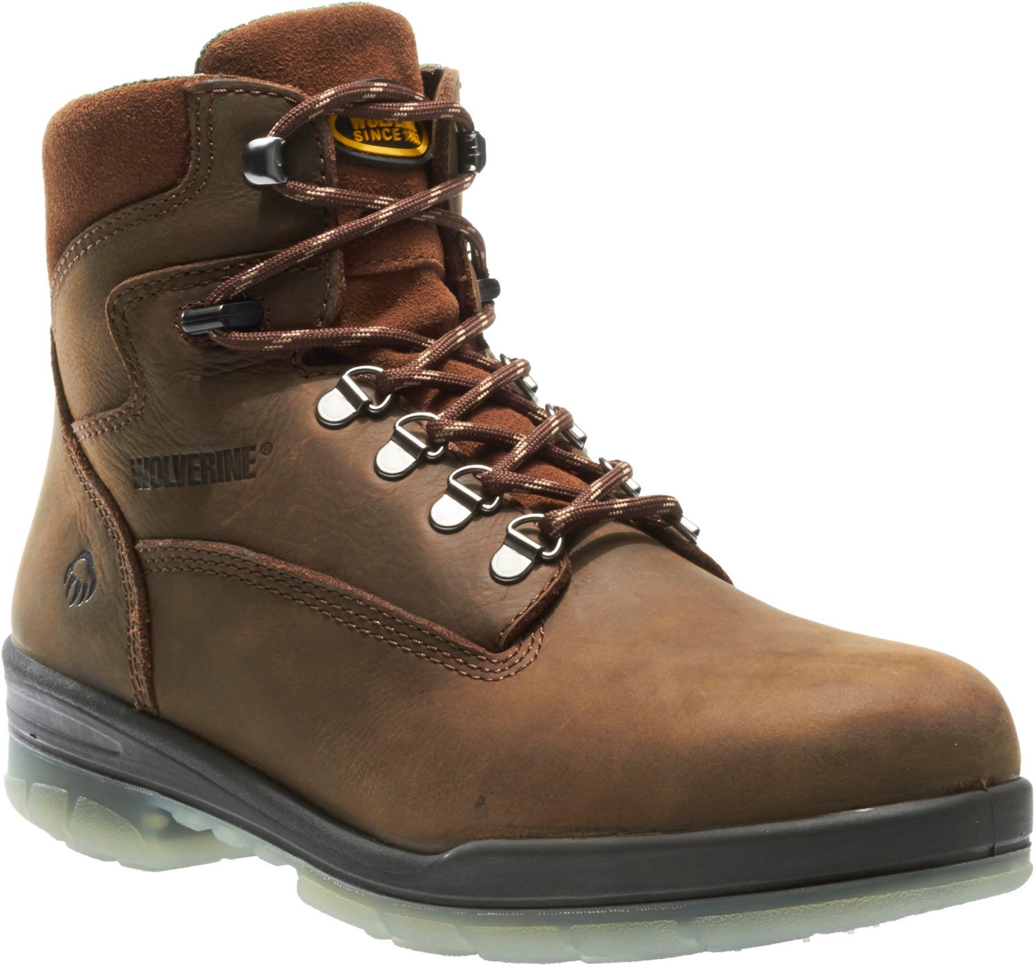 Wolverine Men's DuraShocks Insulated 6 in EH Steel Toe Lace Up Work ...