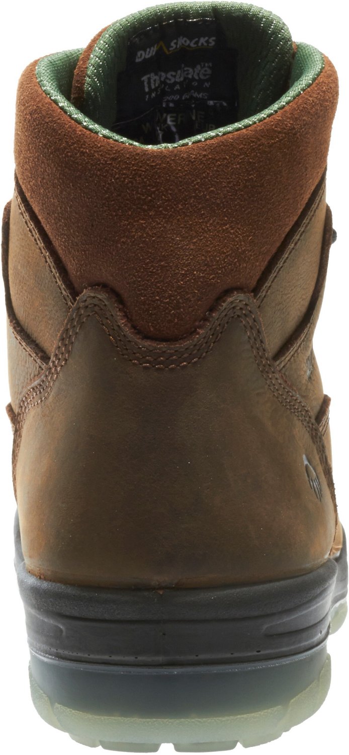 Wolverine Men's DuraShocks Insulated 6 in EH Steel Toe Lace Up Work Boots                                                        - view number 5