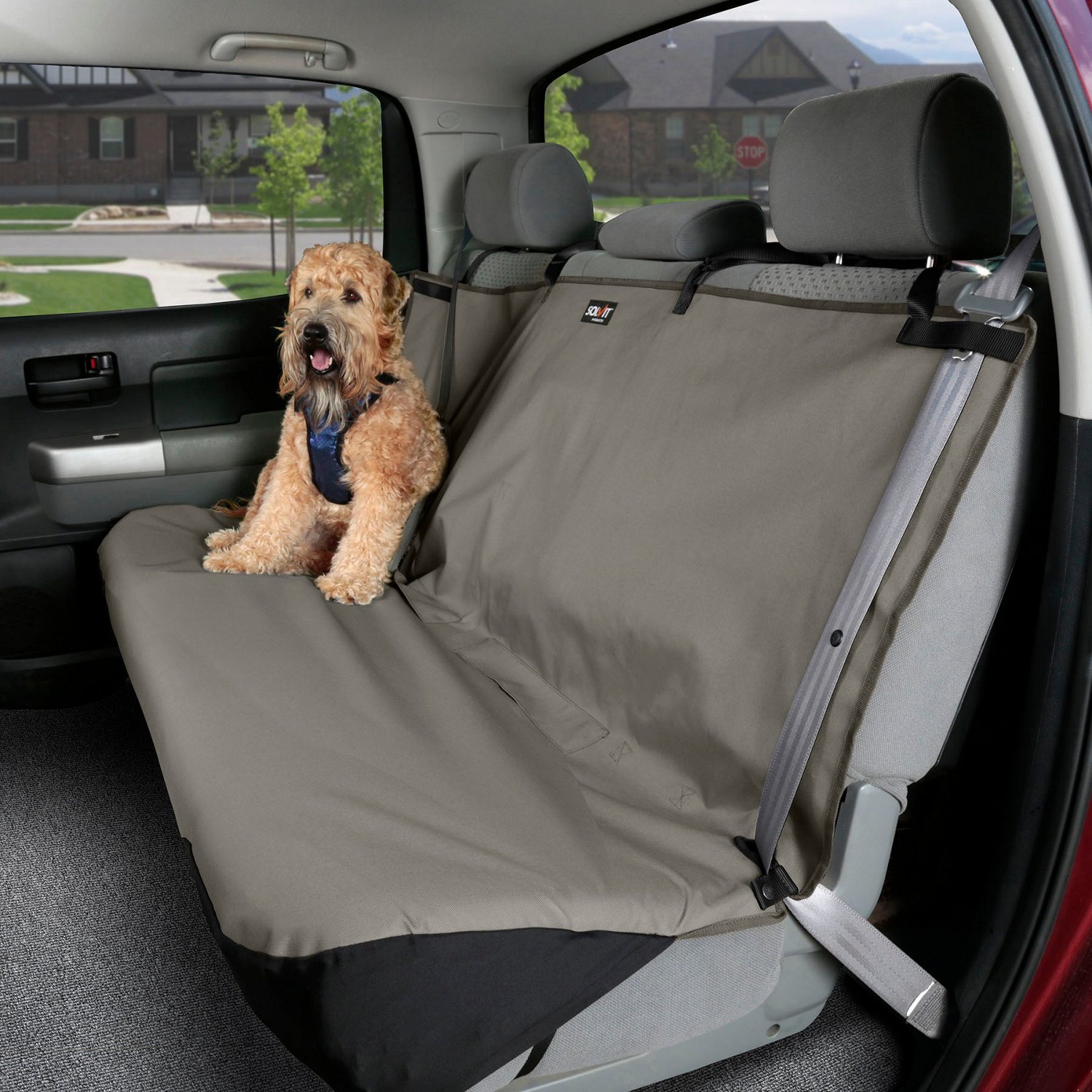 Solvit dog deals car seat cover