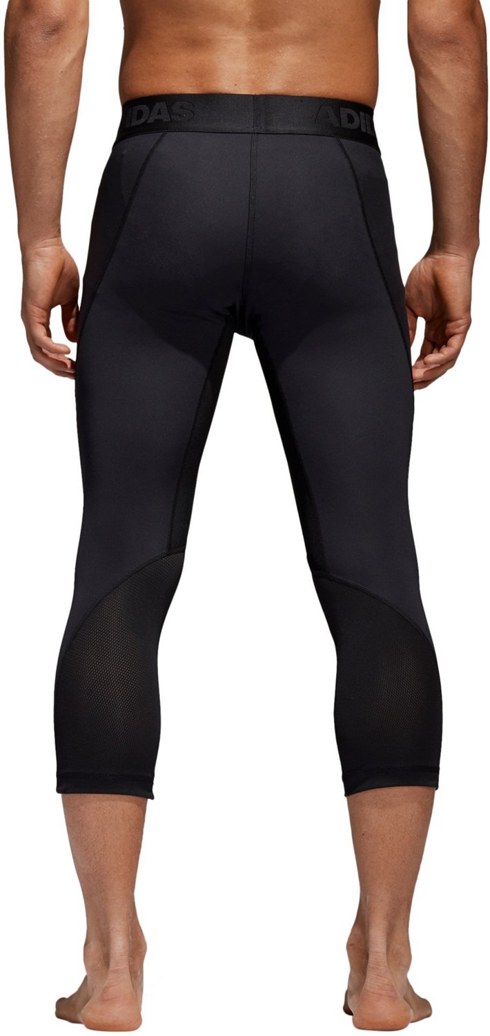 adidas Men's AlphaSkin Sport Three-Quarter Compression Tight                                                                     - view number 2