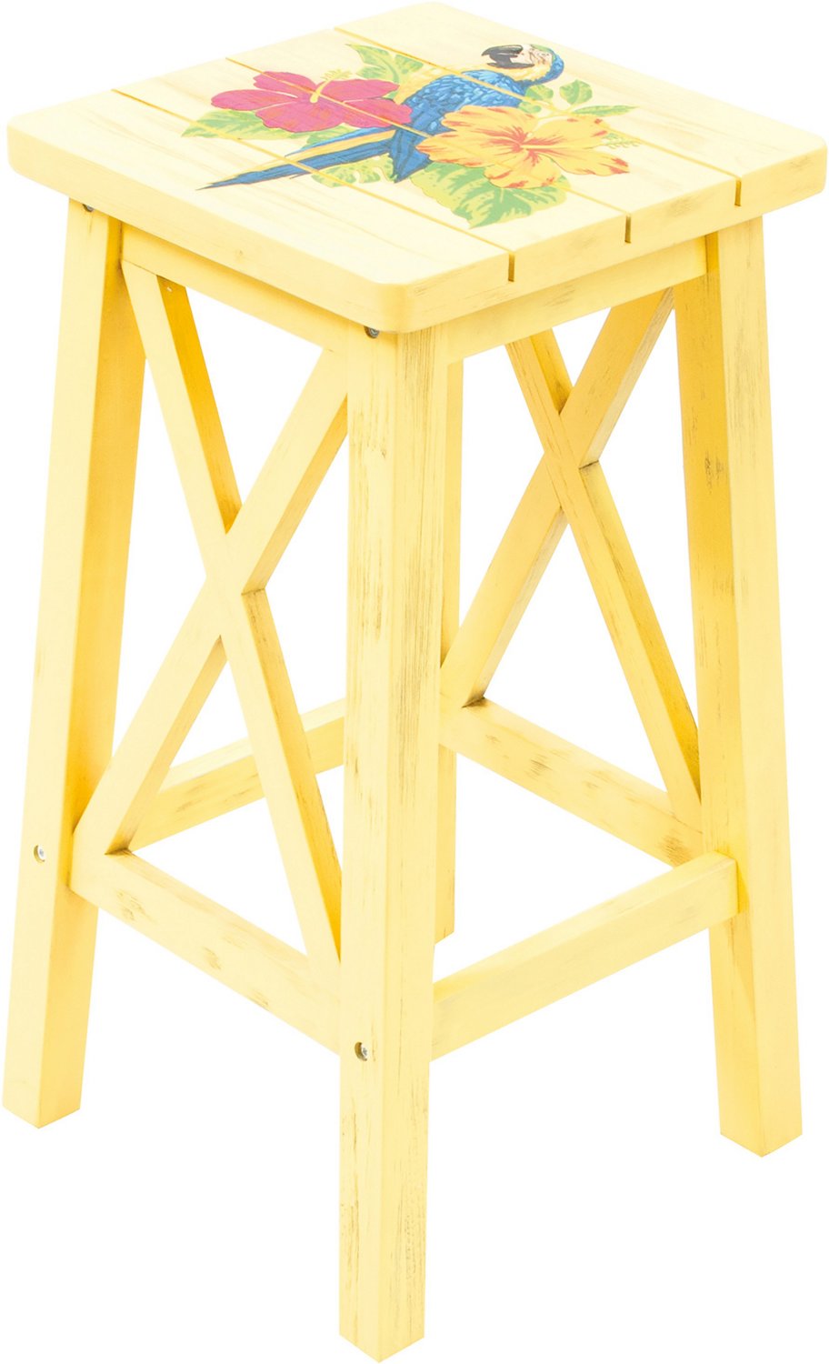 Margaritaville Parrot Outdoor Wood Patio Bar Stool - view number 3