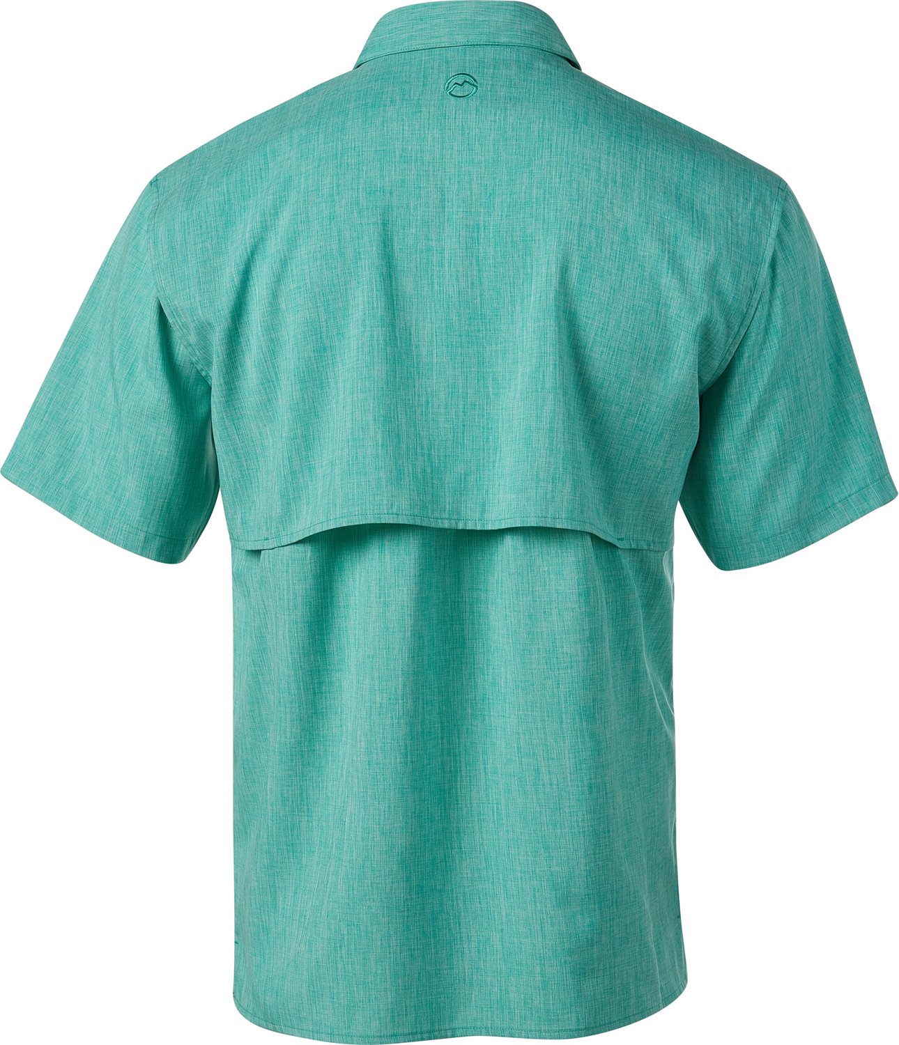 Magellan Outdoors Men's Aransas Pass Heather Short Sleeve Fishing Shirt - view number 2