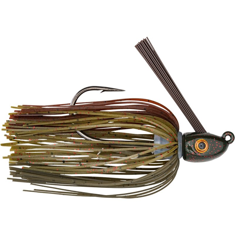 Strike King Hack Attack Cover Jig Green Pumpkin, 3/8 Oz - Fresh Water Jigs And Spoons at Academy Sports