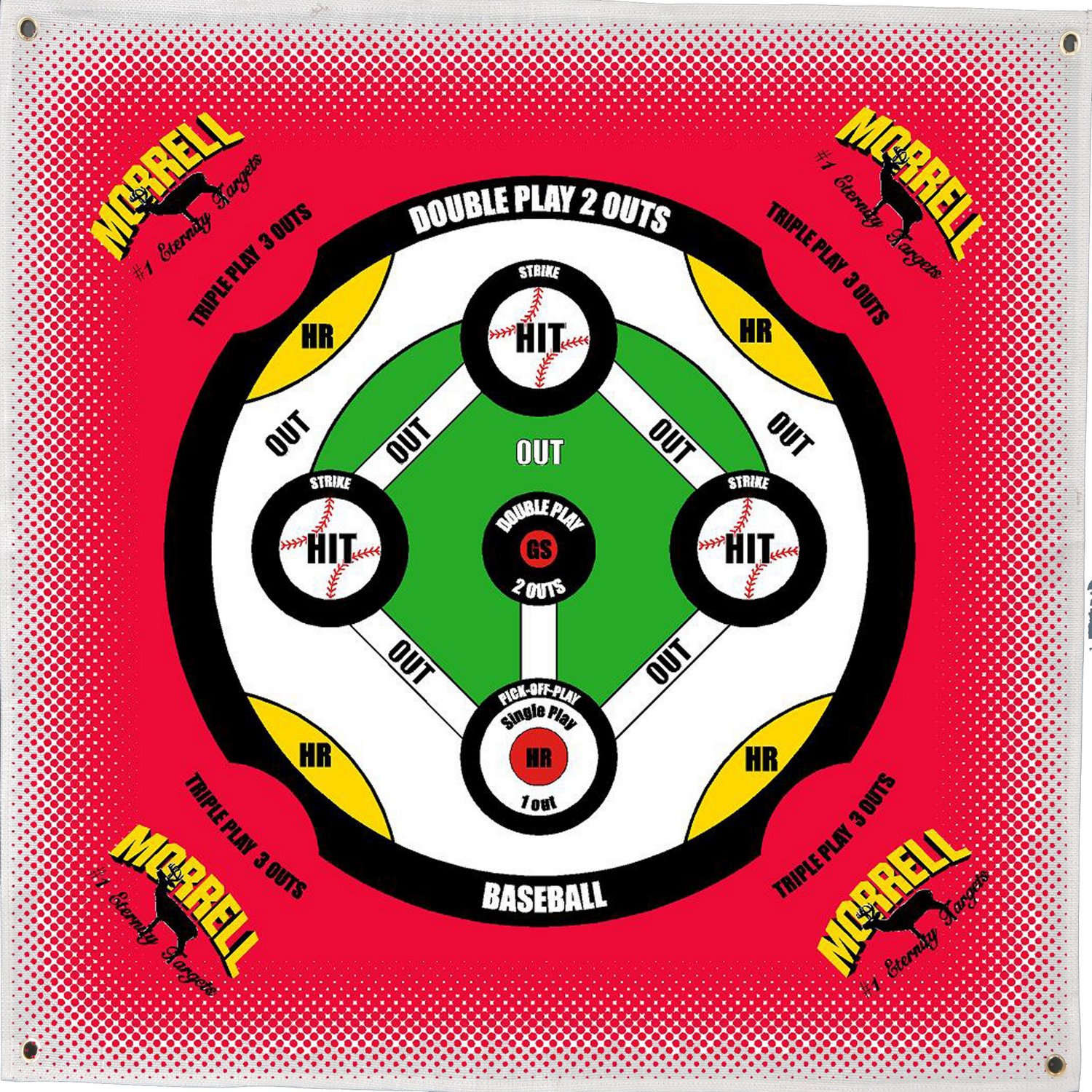 Morrell Baseball Target Face                                                                                                     - view number 2