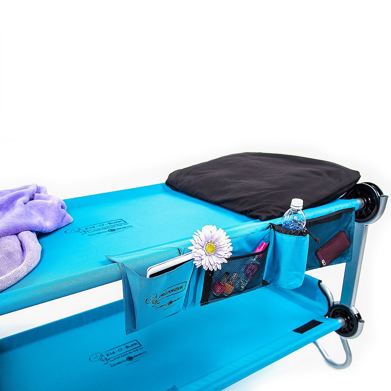 Disc-O-Bed™ Kid-O-Bunk Convertible Cot Bunk Bed                                                                                - view number 6