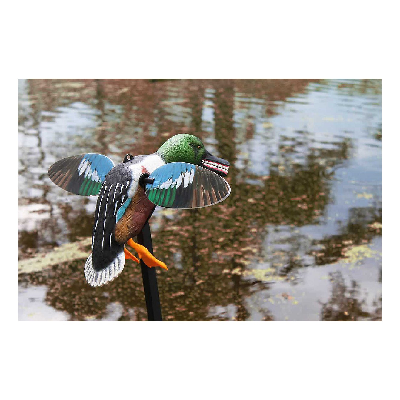 MOJO Outdoors Spoonzilla Spinning Wing Duck Decoy                                                                                - view number 3