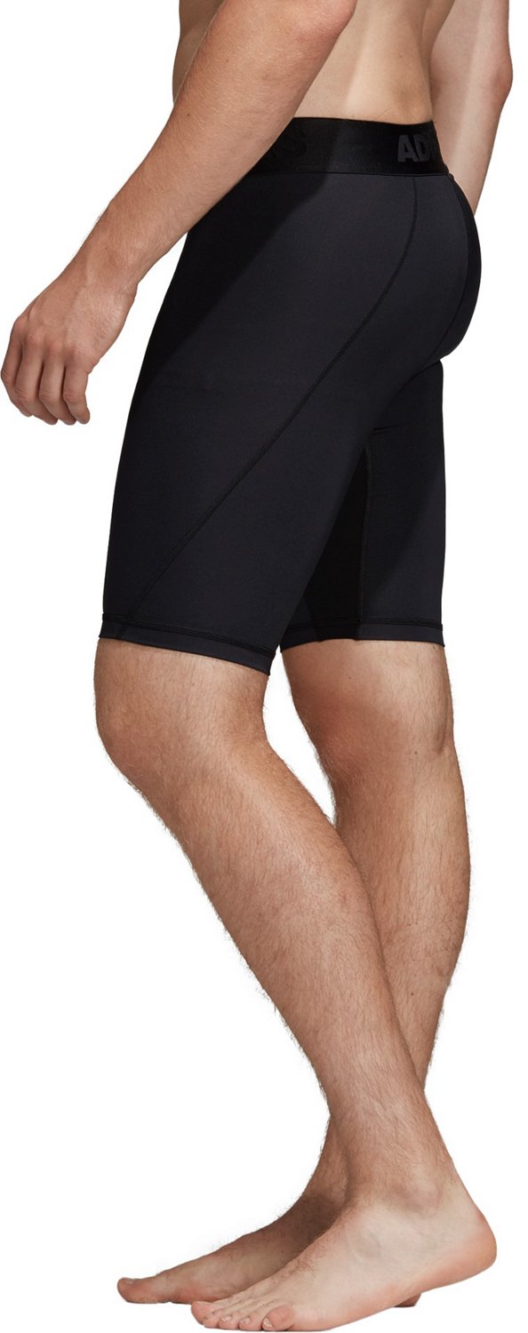 adidas Men's Alphaskin Sport Short Compression Training Tights                                                                   - view number 2