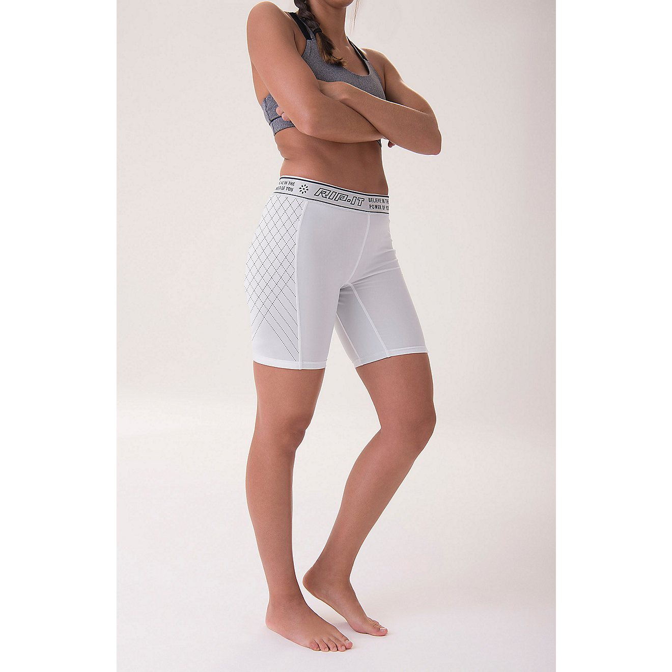 RIP-IT Girls' Period-Protection Softball Sliding Shorts                                                                          - view number 2