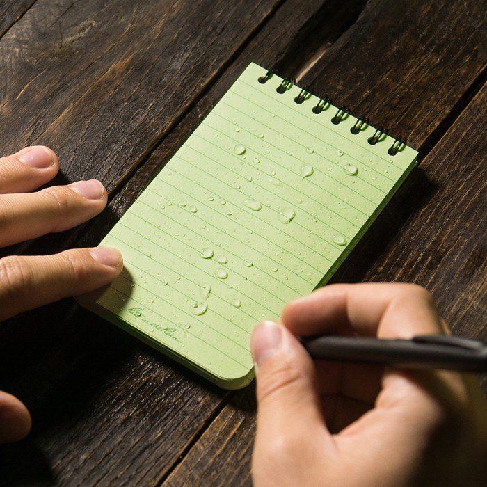 Rite in the Rain Weatherproof Top Spiral Notebook, 3in x 5in Universal Pattern                                                   - view number 3
