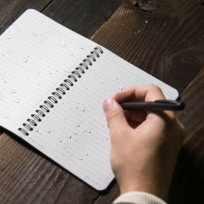 Rite in the Rain Weatherproof Side Spiral Notebook 4.625in x 7in, Universal Pattern