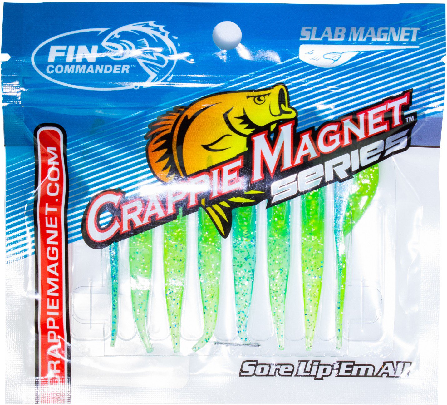 Leland Lures Fin Commander Slab Magnet 8-Pack