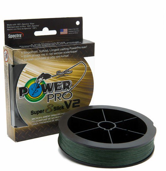 Power Pro Super 8 Slick V2 Onyx 20 LB 150 Yds Braided Fishing Line for sale  online