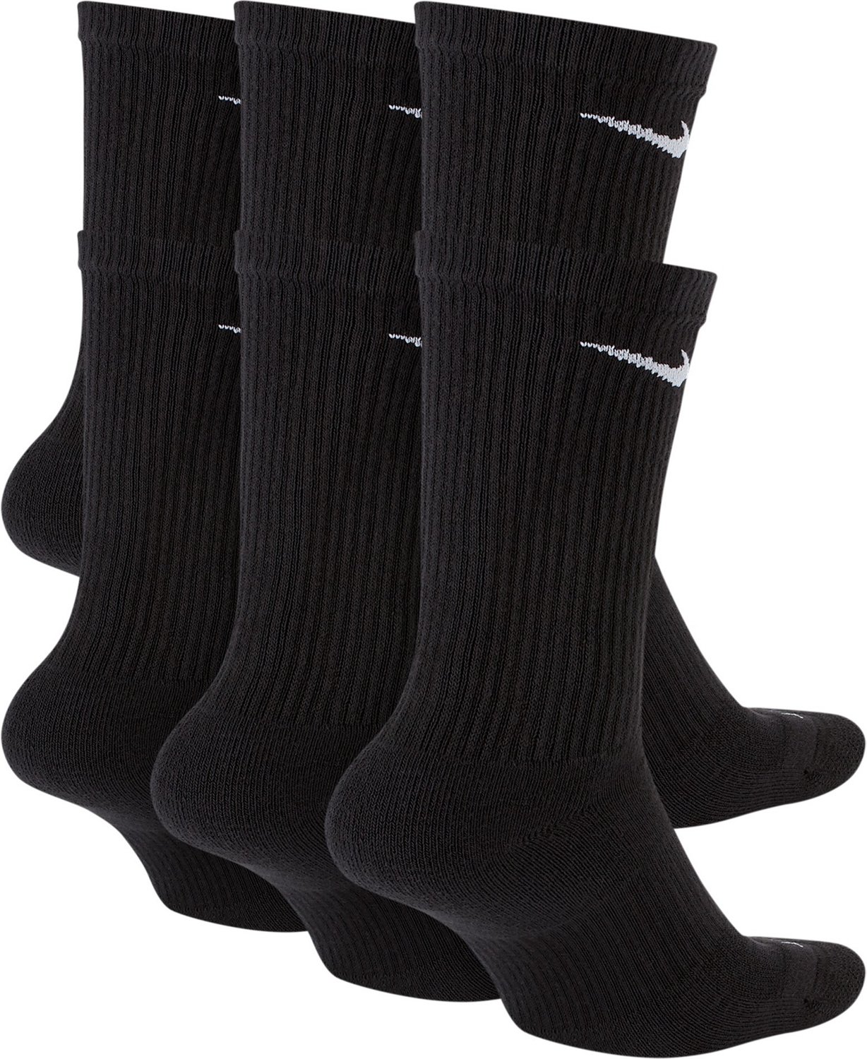 Nike Men's Everyday Plus Cushion Training Crew Socks 6 Pack                                                                      - view number 2