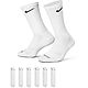 Nike Men's Everyday Plus Cushion Training Crew Socks 6 Pack                                                                      - view number 1 selected