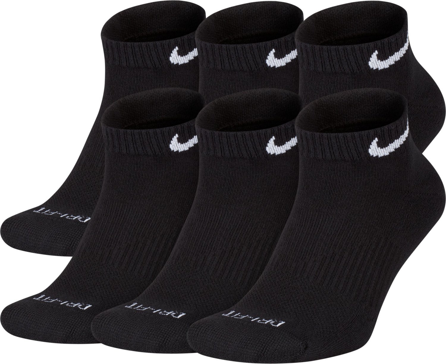 Nike Everyday Plus Cushion Training Low Cut Socks 6 Pack | Academy