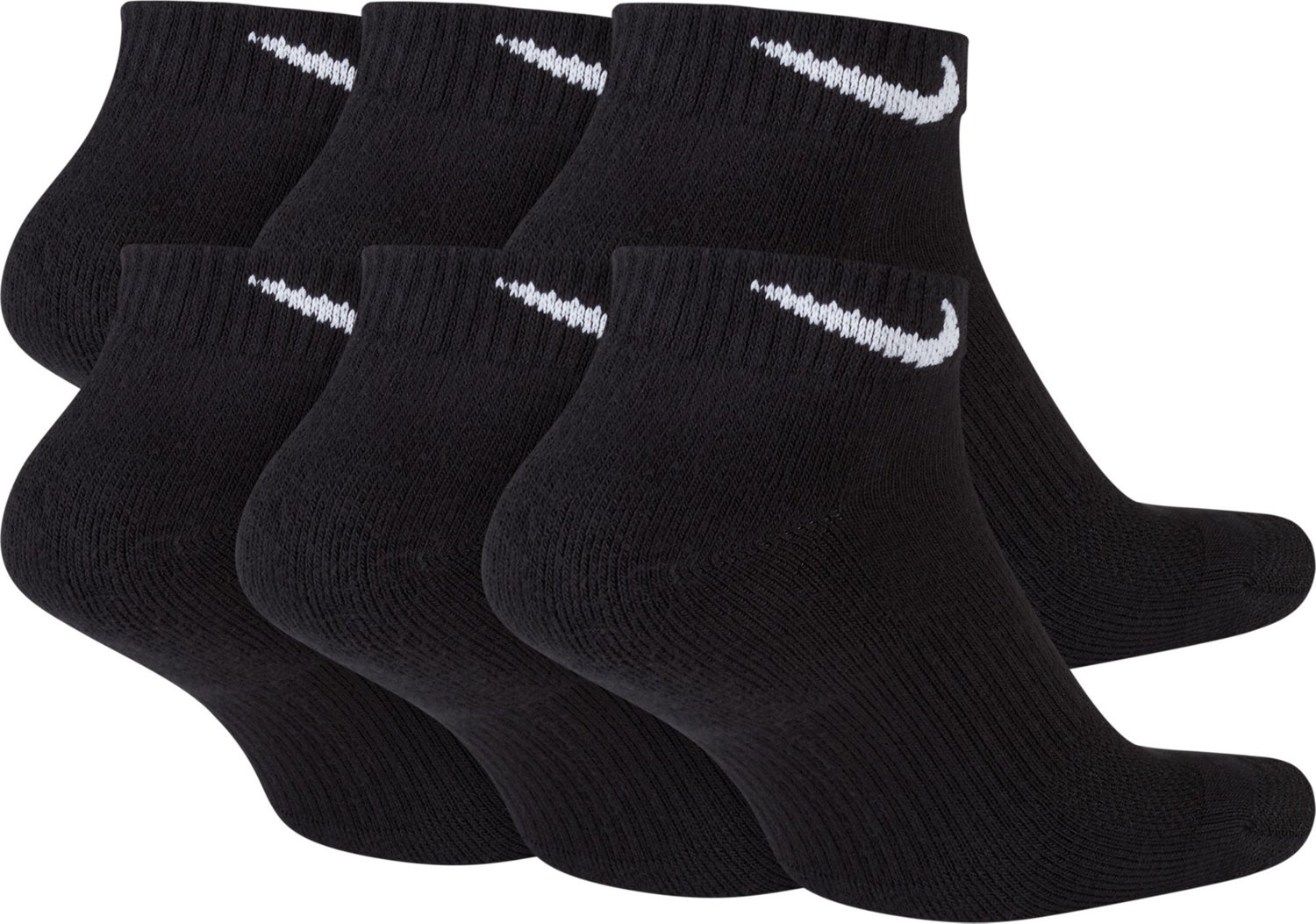 Nike Men's Everyday Plus Cushion Training Low Cut Socks 6 Pack                                                                   - view number 2