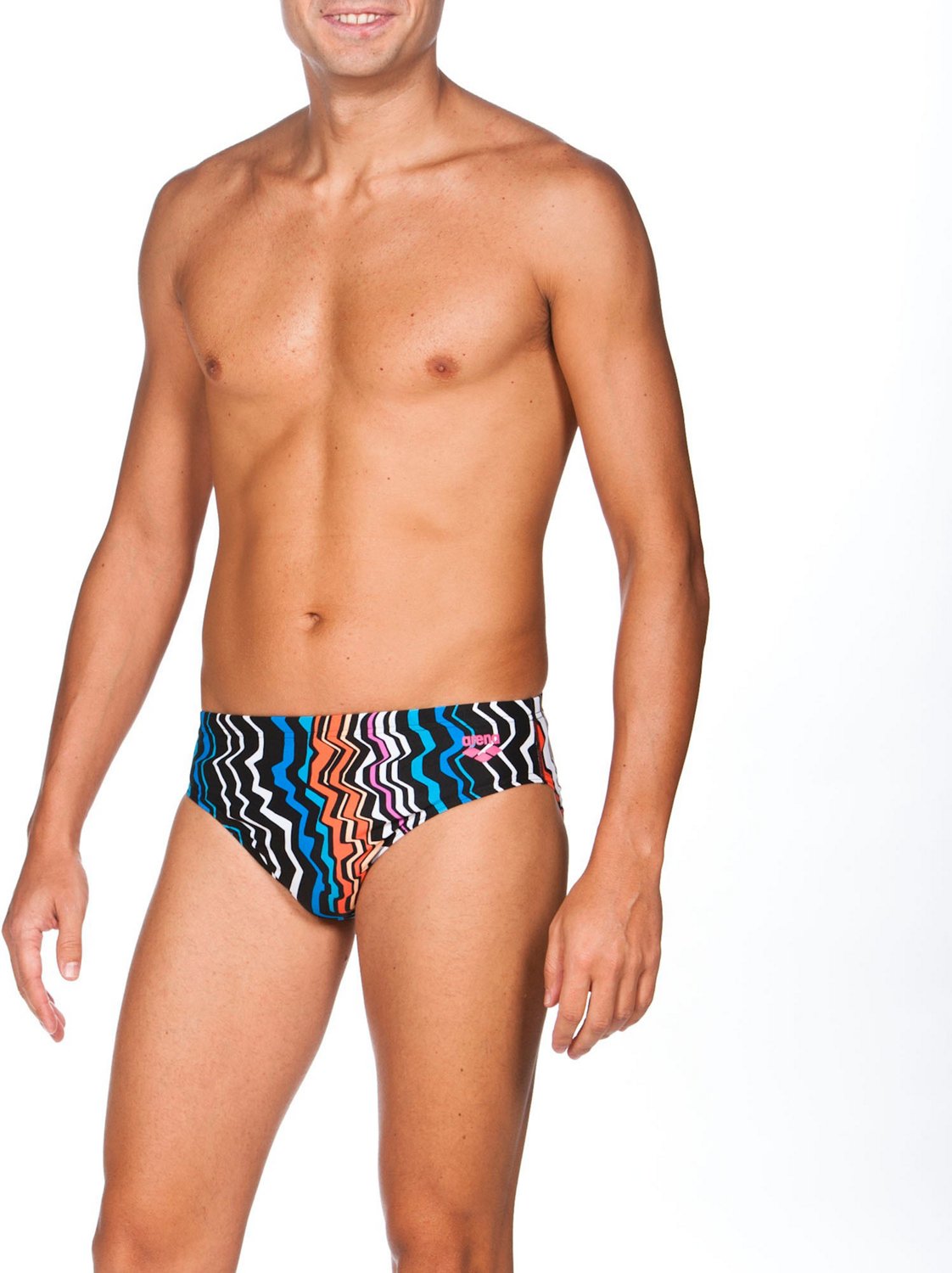 arena Men's MaxLife Zigzag Swim Briefs - view number 3