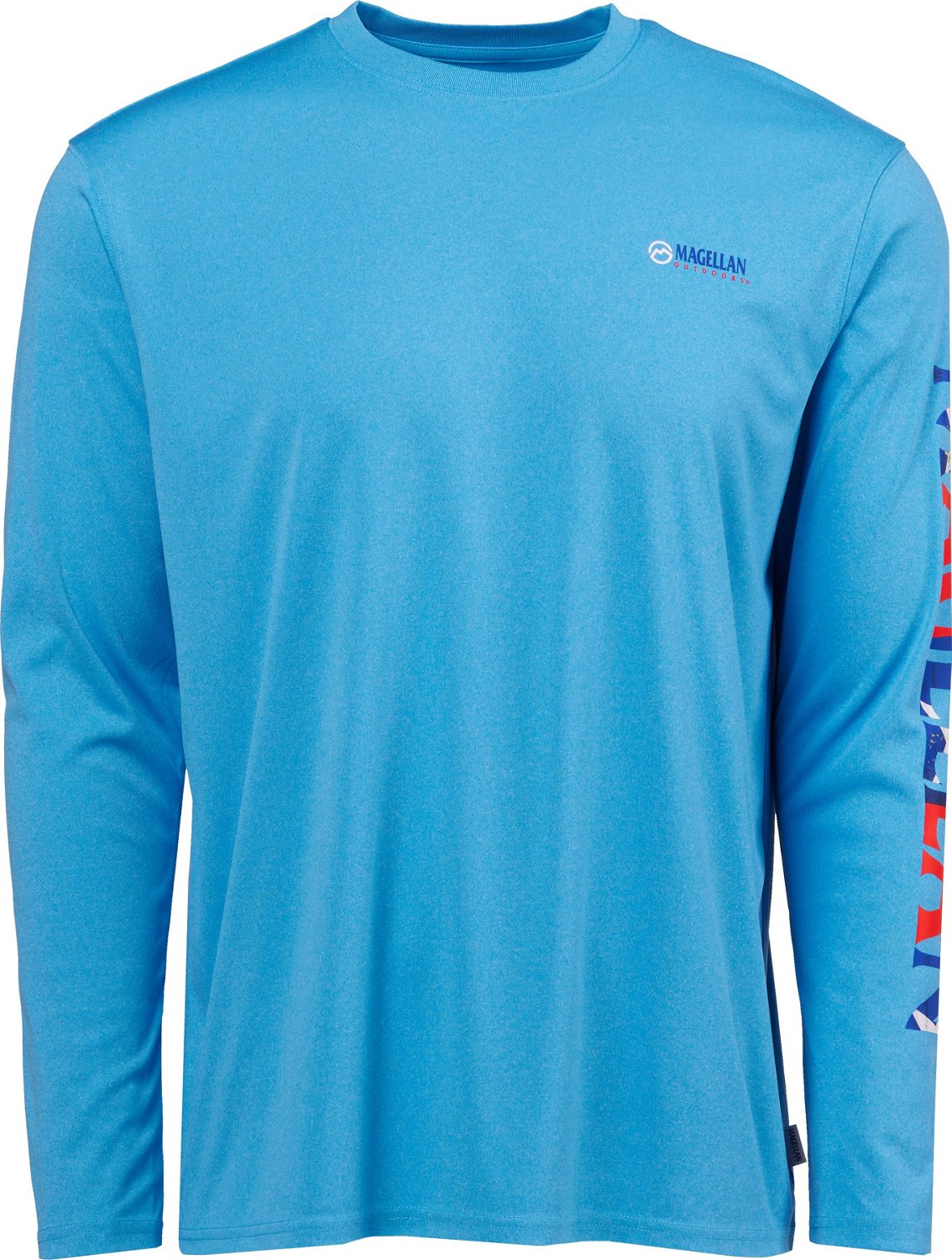 Magellan Outdoors Men's Casting Crew Print Long Sleeve Fishing Shirt - view number 5