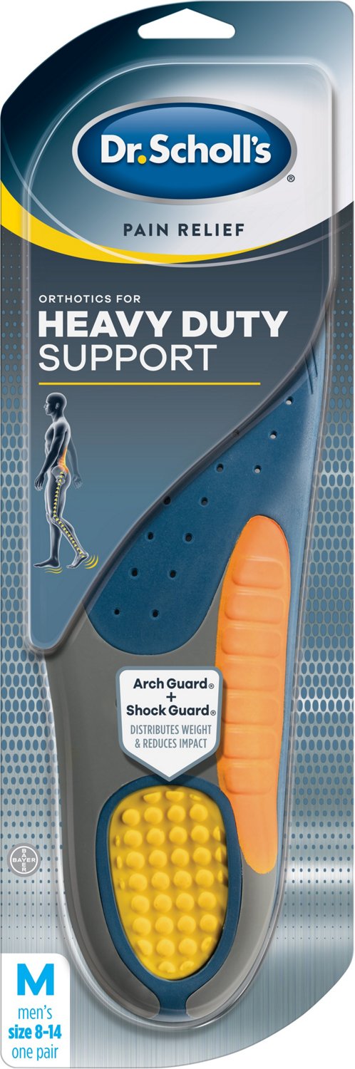 Dr. Scholl's Heavy Duty Support Insoles Mens 8-14