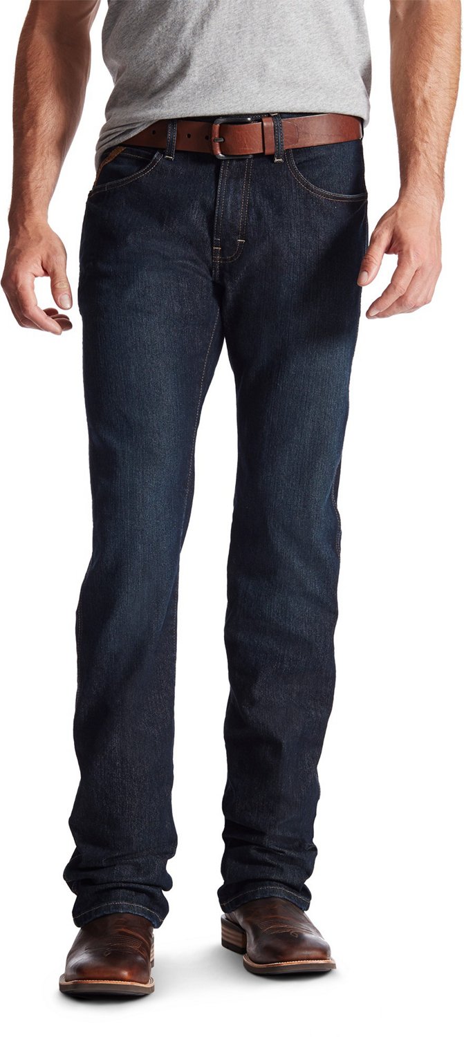 Ariat Men's Rebar M5 Slim DuraStretch Straight Leg Jeans Academy