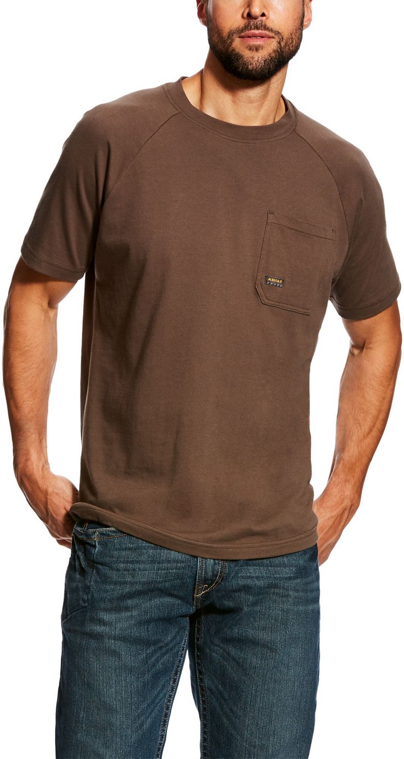 Ariat Men's Rebar CottonStrong Short Sleeve T-shirt - view number 1