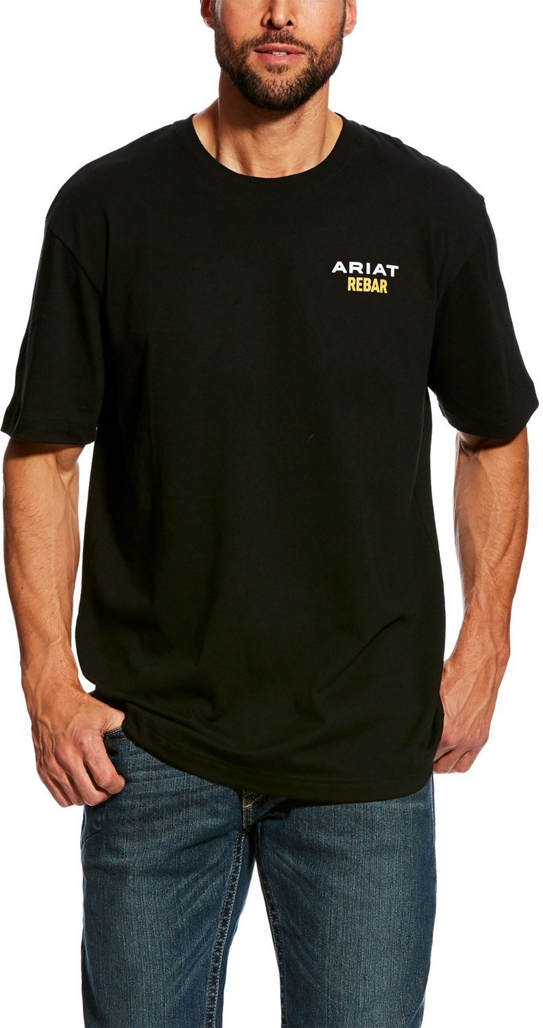 Ariat Men's Rebar CottonStrong Logo Short Sleeve T-shirt