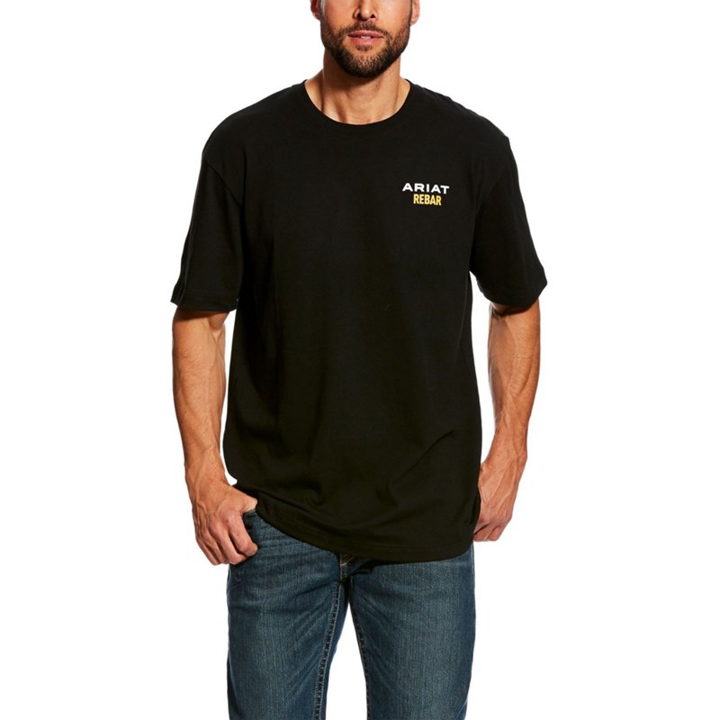 Ariat Men's Rebar CottonStrong Logo Short Sleeve T-shirt