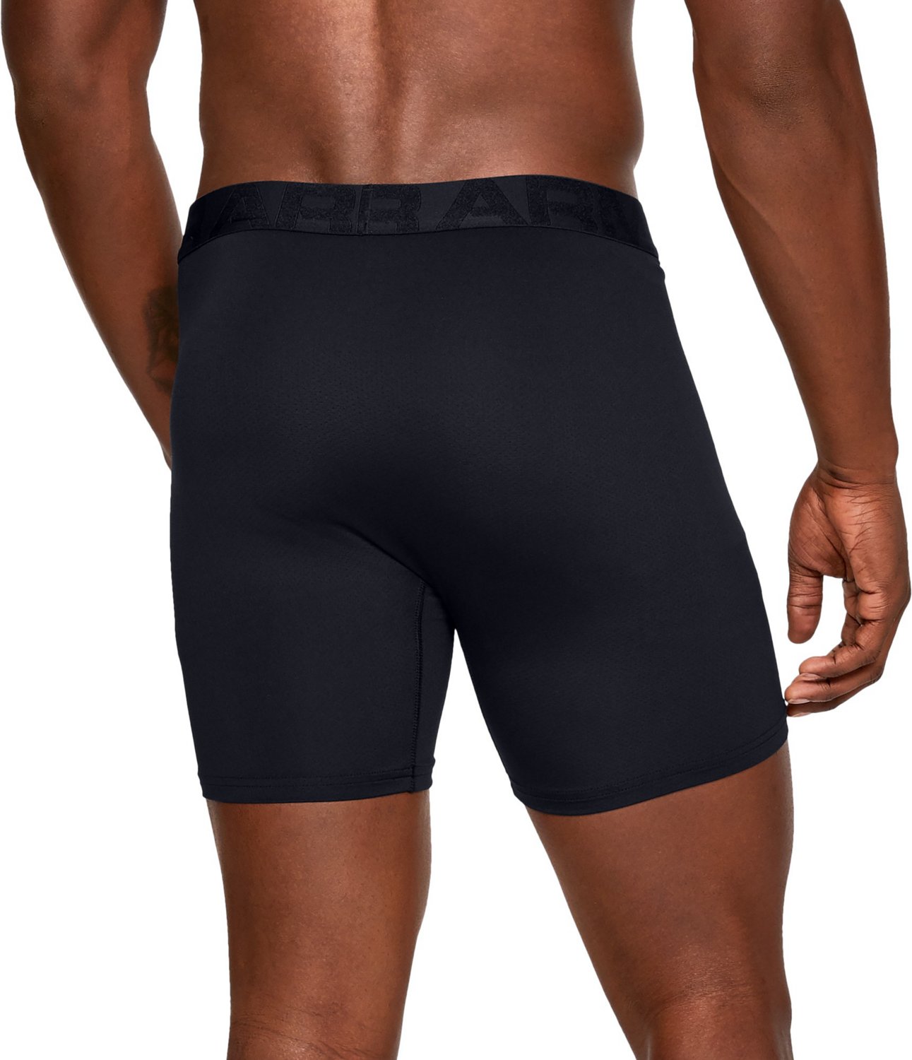 Under Armour Men's Tech Mesh Boxerjack Briefs 6 in 2-Pack                                                                        - view number 2