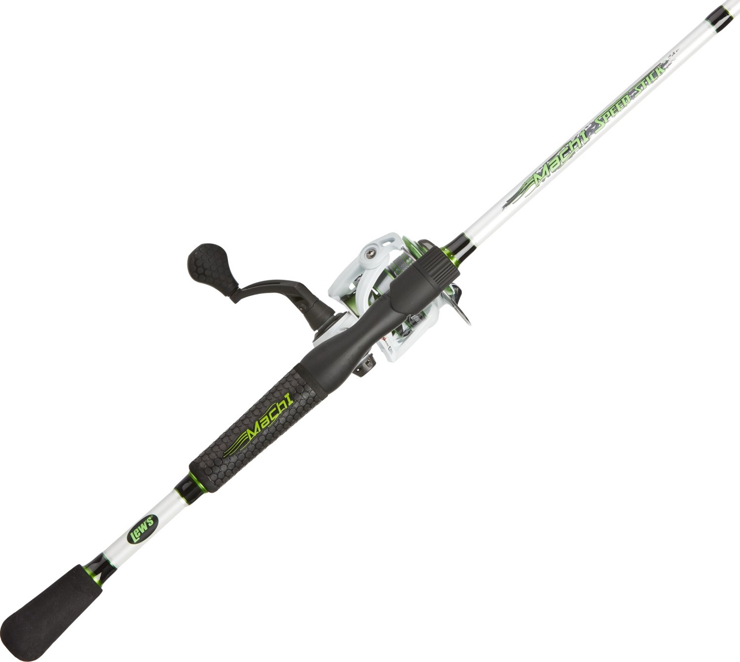 lew-s-mach-1-6-ft-9-in-m-speed-spinning-rod-and-reel-combo-academy