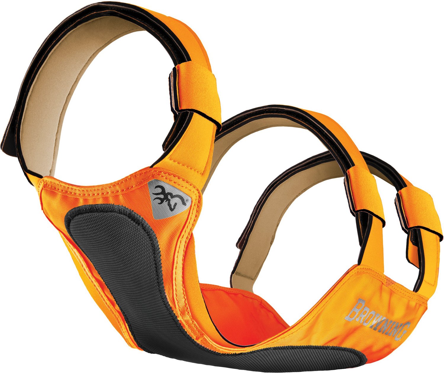 Browning Hunting/Tech Full Coverage Safety Vest Safety Orange/Black 