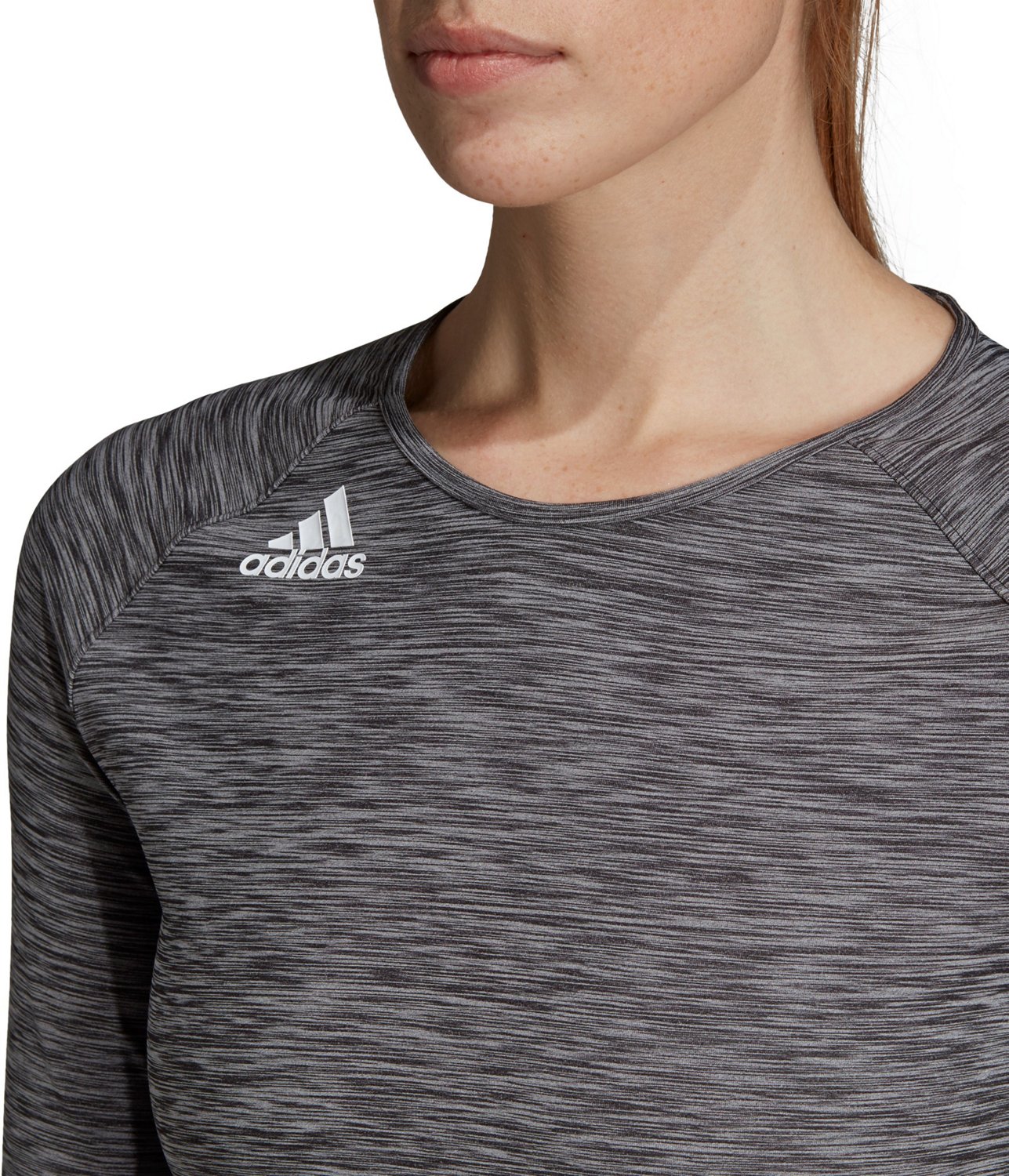 adidas Women's HILO Long Sleeve Volleyball Jersey Academy