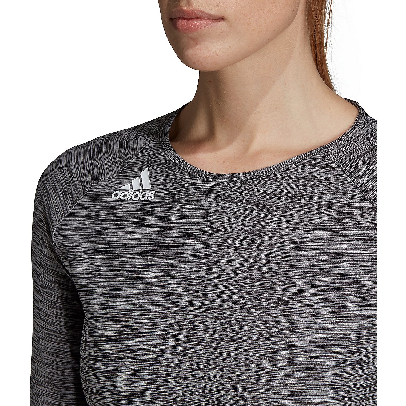 adidas Women's HILO Long Sleeve Volleyball Jersey                                                                                - view number 6