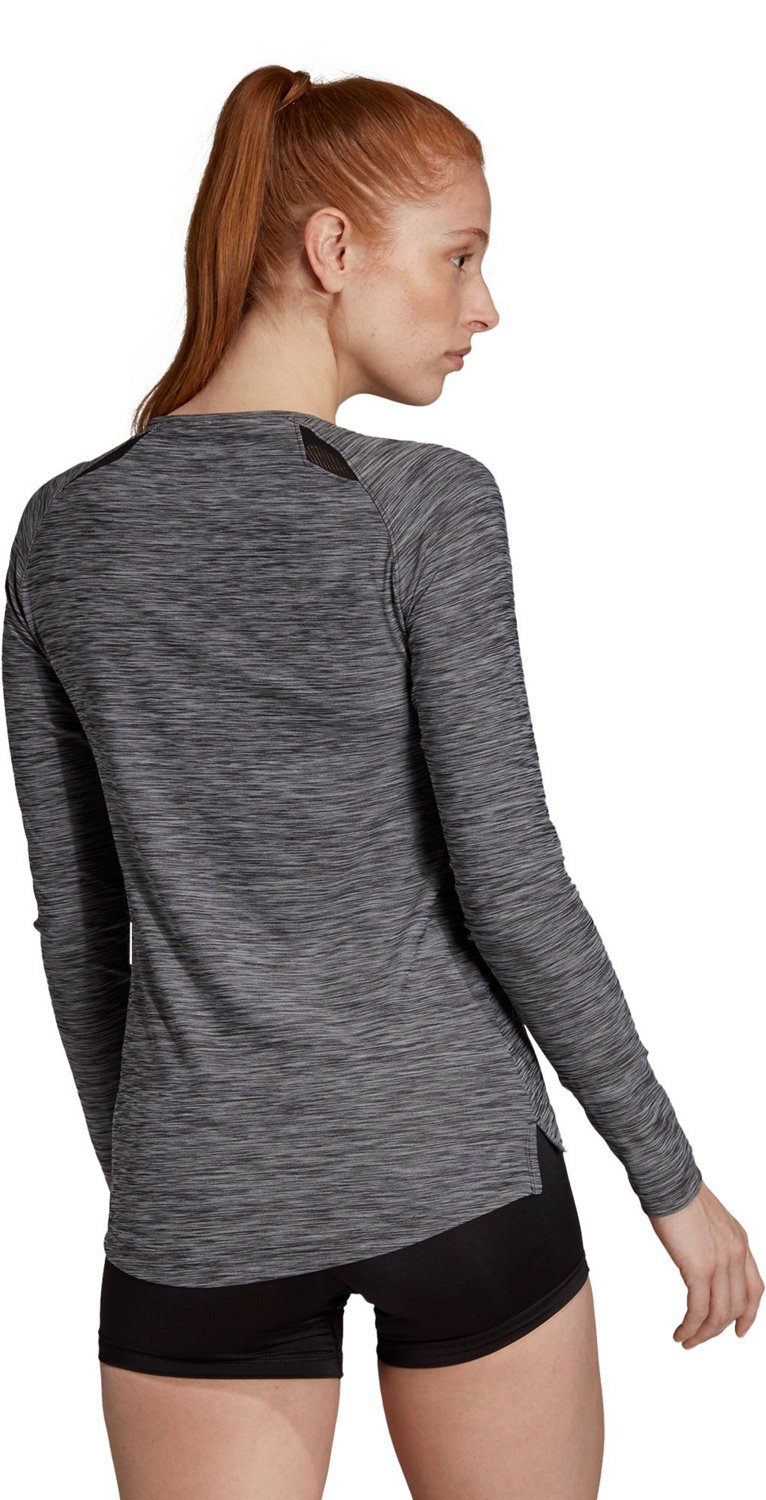 adidas Women's HILO Long Sleeve Volleyball Jersey Academy