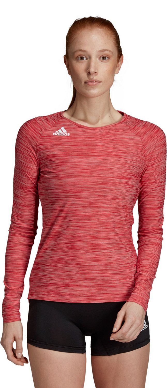 adidas Women's HILO Long Sleeve Volleyball Jersey Academy