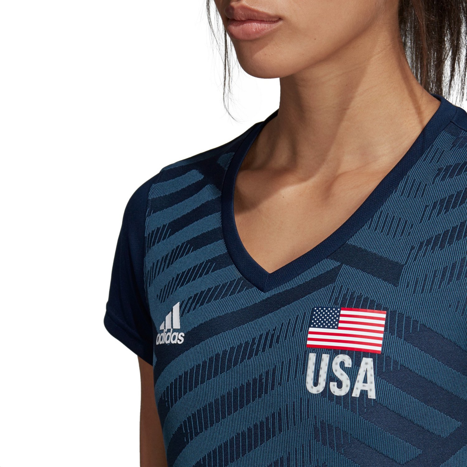 adidas Women's USA Volleyball Replica T-shirt - view number 6