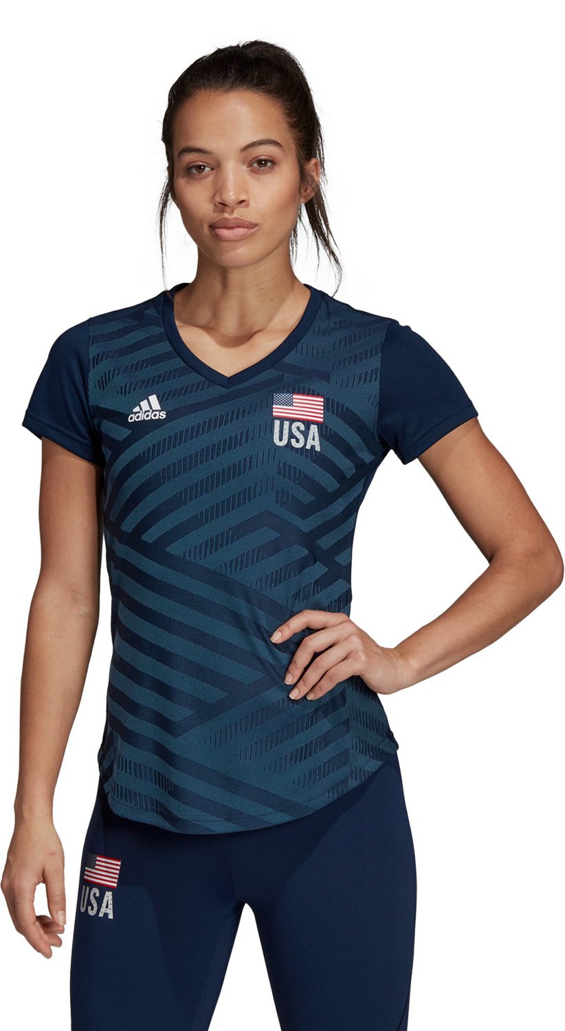 adidas Women's USA Volleyball Replica T-shirt
