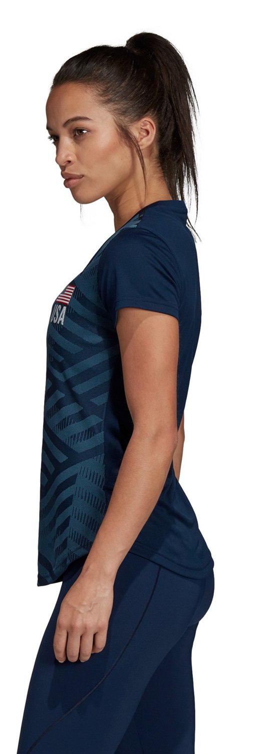 adidas Women's USA Volleyball Replica T-shirt - view number 3