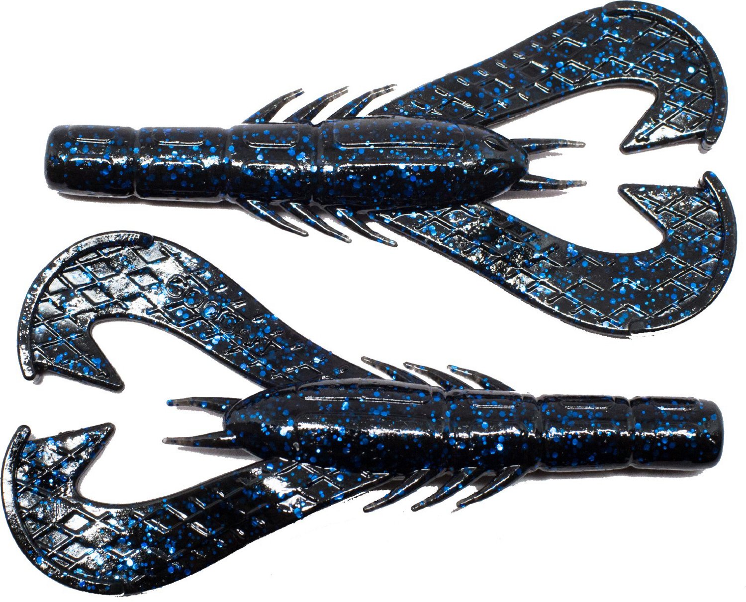 Googan Baits Krackin' Craw 4-in Freshwater Craw Baits 7-Pack