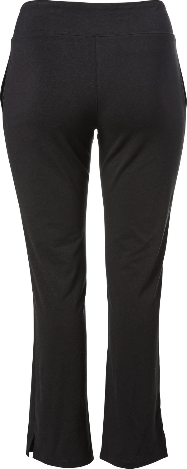 BCG Women's Plus Size Cotton Wicking Pants