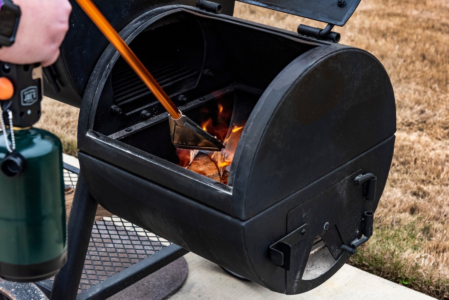 Oklahoma Joe's Blacksmith Fireman Charcoal Lighter                                                                               - view number 5