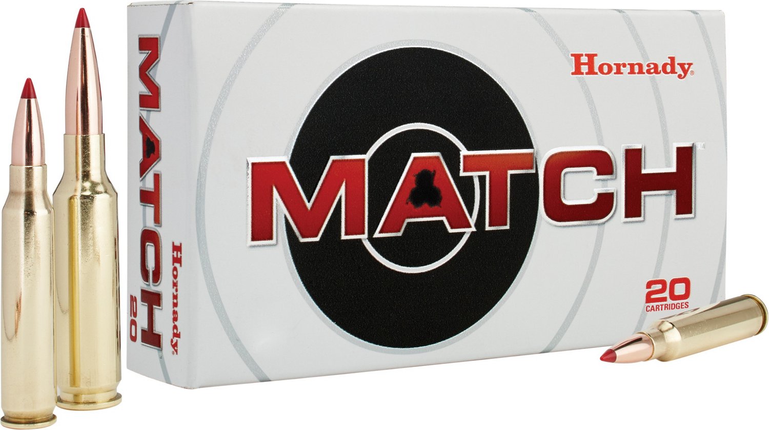 Hornady ELD Match 6.5 Creedmoor 140-Grain Rifle Ammunition - 20 Rounds