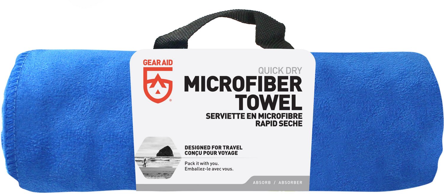 Gear Aid Quick Dry L Microfiber Towel Academy