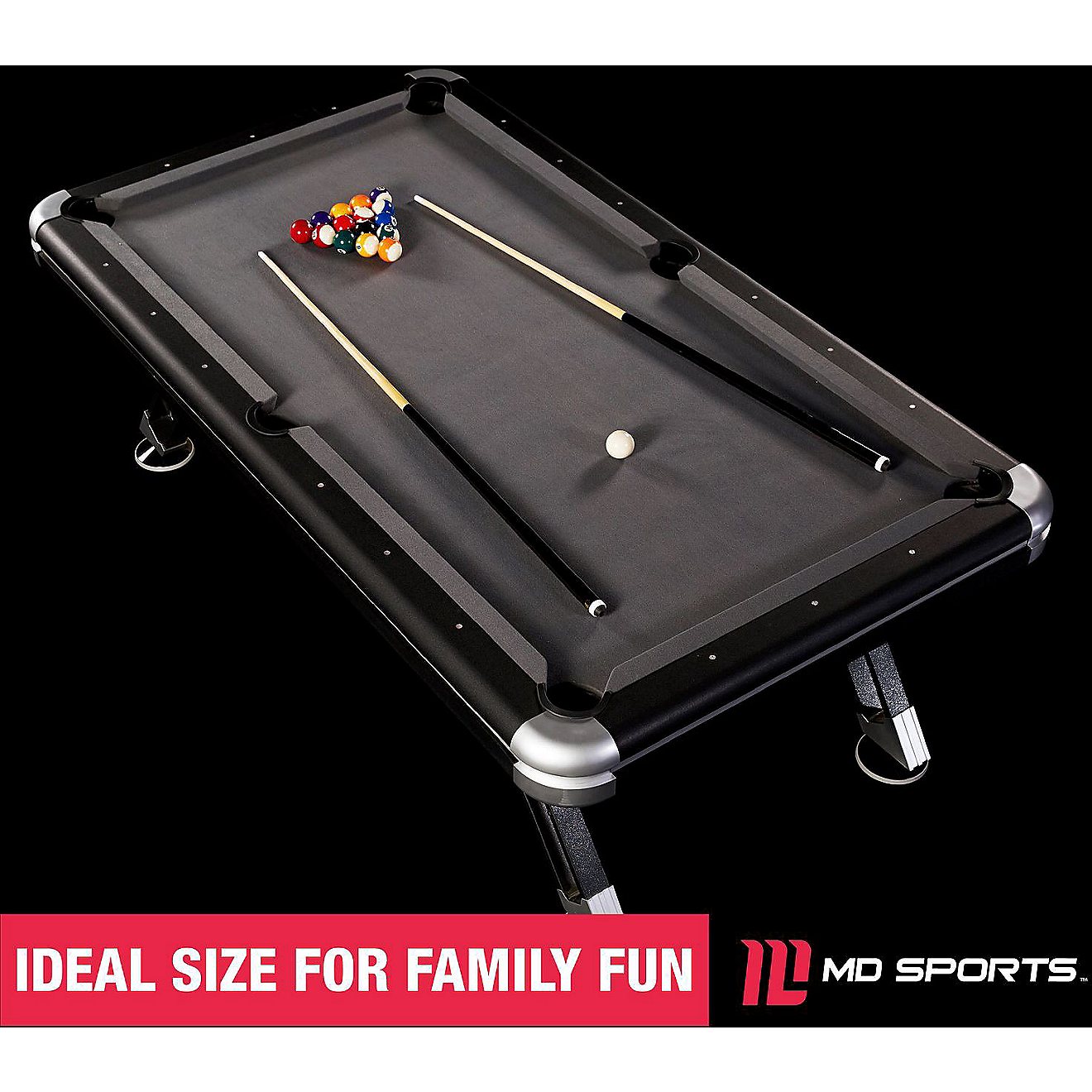 MD Sports Titan 7.5 ft Pool Table                                                                                                - view number 6